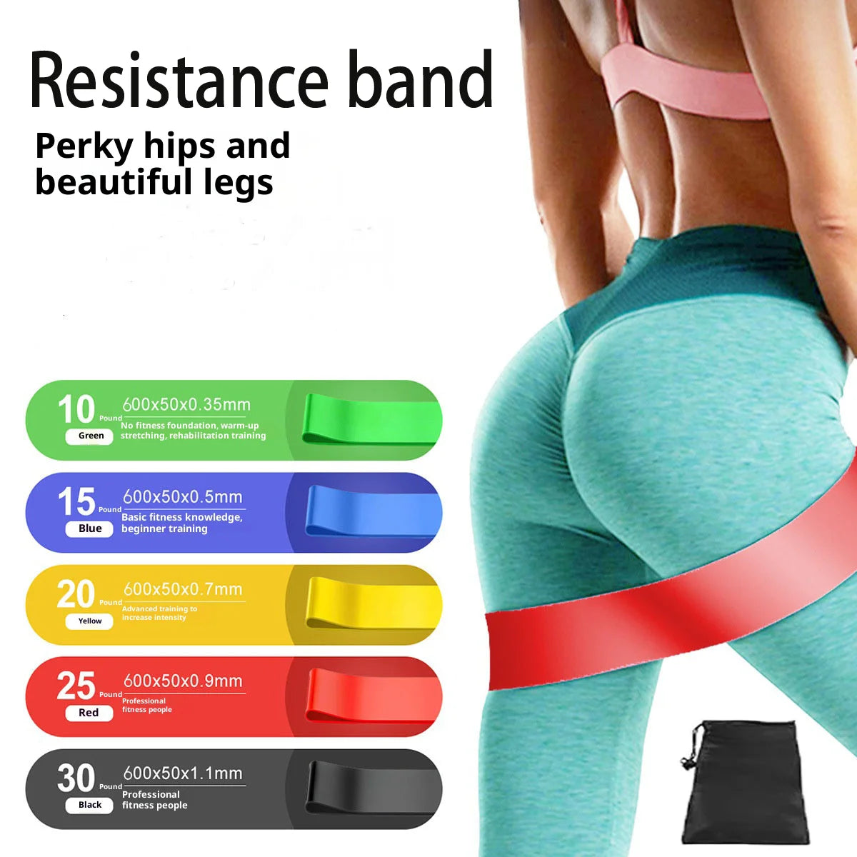 Fitness Resistance Bands Thickened Yoga Elastic Sheet Stretch Band Agility Training Strength Training Gym Equipment