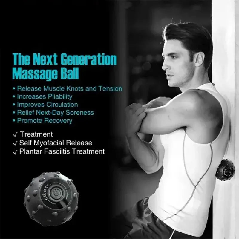 Massage Balls for Trigger Point Therapy - Myofascial Release Ball - Muscle Relief Fitness Massage Balls Deep Tissue