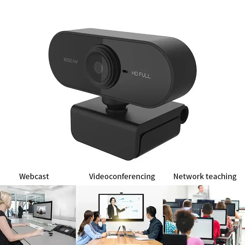 Full HD 1080P Computer Webcam With Microphone For Video Conferencing Network Camera Voice Call Conference Streaming