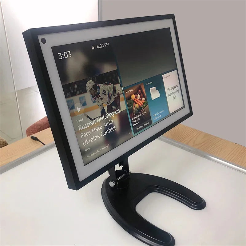 Portable Monitor Stand 14-29 inch Universal Rotating Foldable Desktop PC Display Base Bracket Adjustable Monitor Holder