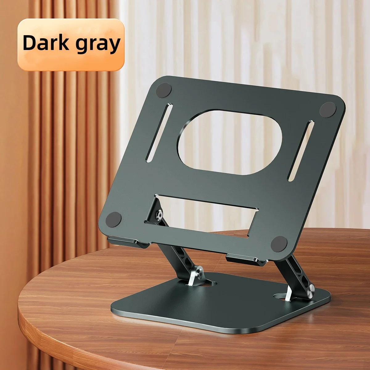Phone Tablet Stand Adjustable Aluminum Alloy laptop Tablet up to 17 ’Laptop Portable Folding stand Cooling stand