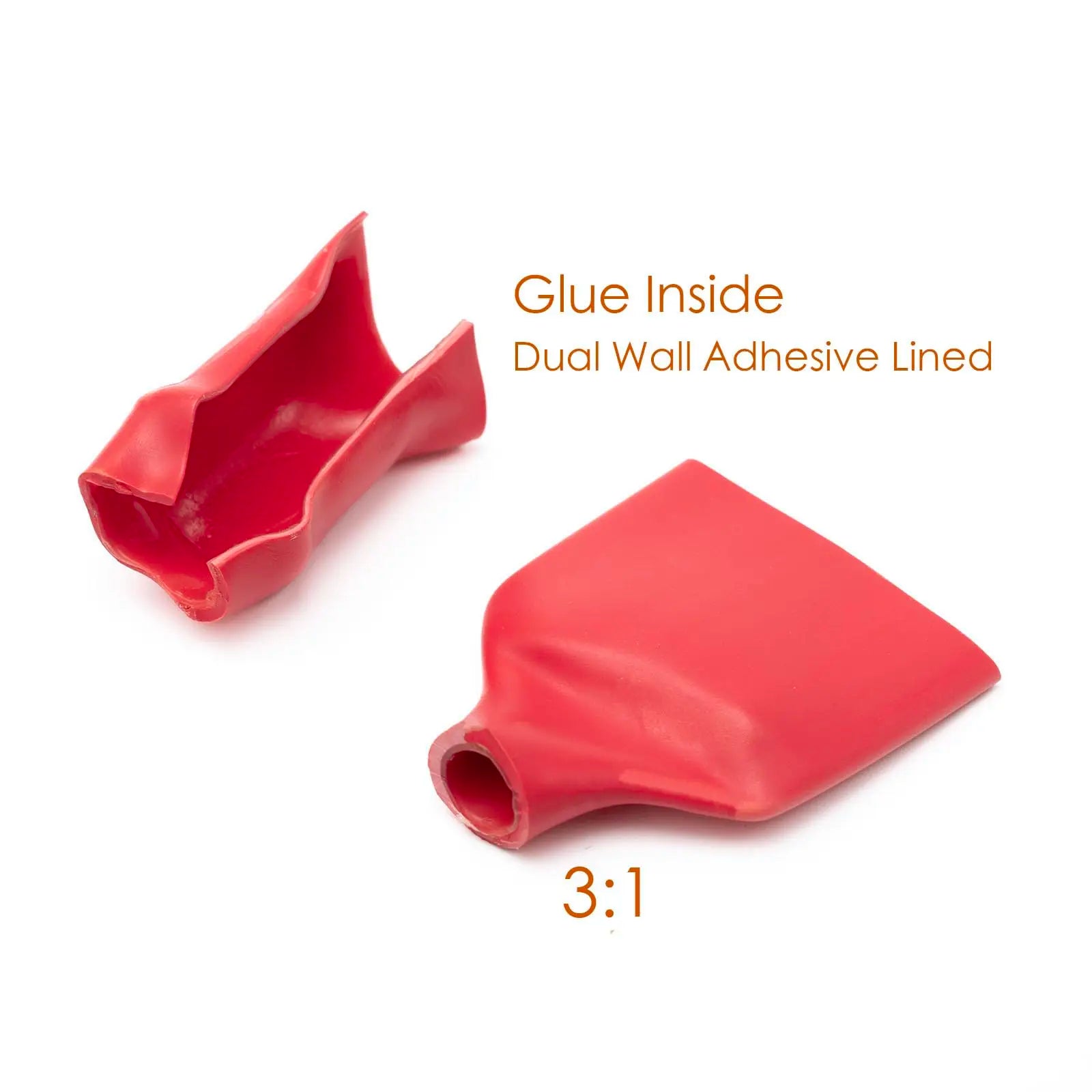 Φ1/16’’ to Φ2-5/9’’ Heat Shrink Tubing-3:1 Ratio Dual Wall Adhesive Lined Shrinkable Wire Wrap Tube Waterproof