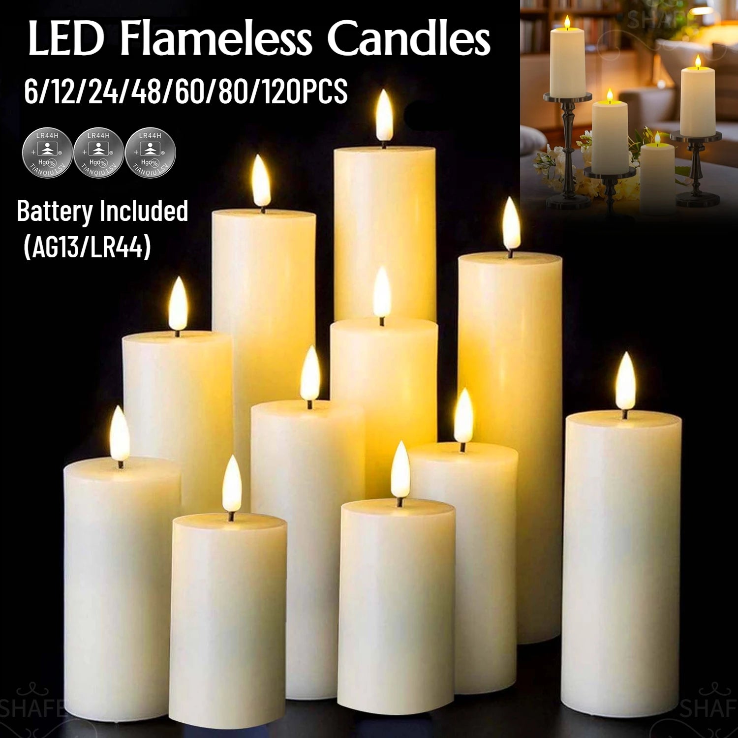 6-120pcs-led-candles-bulk-flickering-flameless-candles-battery-operated-fake-pillar-candle-wedding-birthday-party-decor-concert