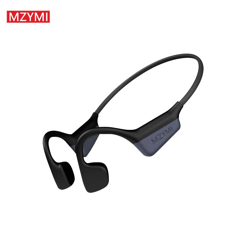MZYMI Bone Conduction Sport Headphones I18PRO Neckband Bluetooth 5.3 Earphones Hifi Sound Running Wireless Headset TWS