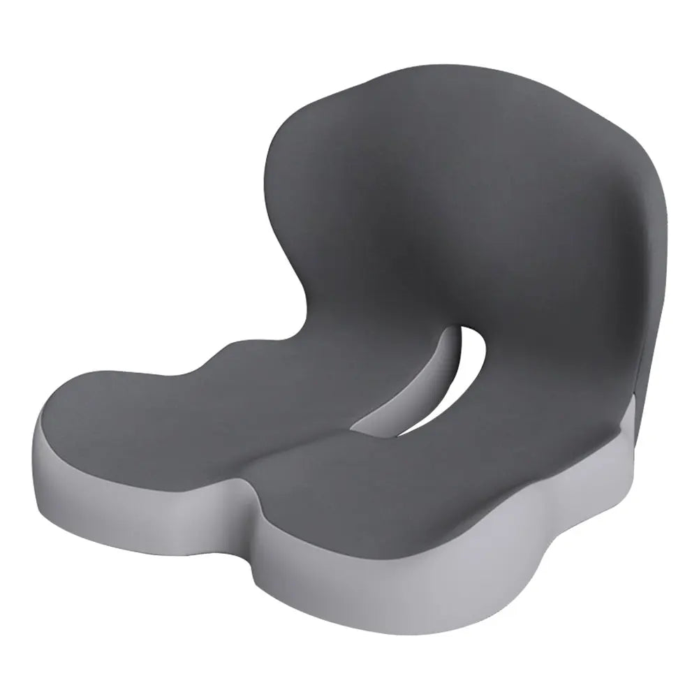 L-Shaped Integrated Memory Foam Orthopedic Cushion Comfort Ergonomic Design Back Coccyx Pillow Car Seat Office Chair