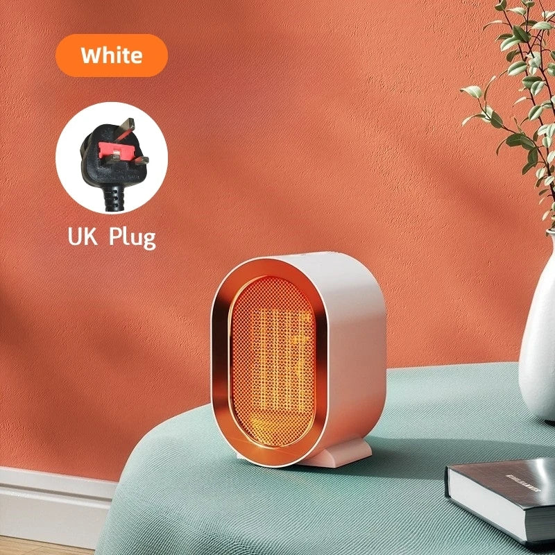 MSS 1200W Instant Heating Air Warmer - 2-Gear Temperature Regulation Anti-Tip Over Winter Heater for Home Office