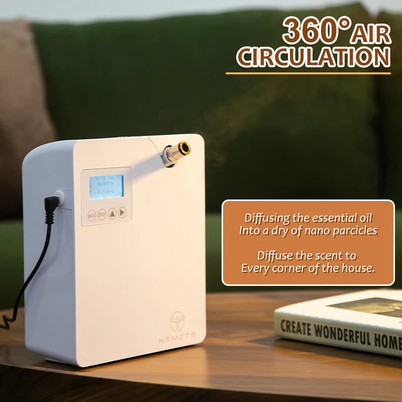 NAMSTE Aroma Diffuser WIFI Electric Aromatic Oasis Bluetooth Room Fragrance Air Freshener Essential Oils Purifiers 400m³