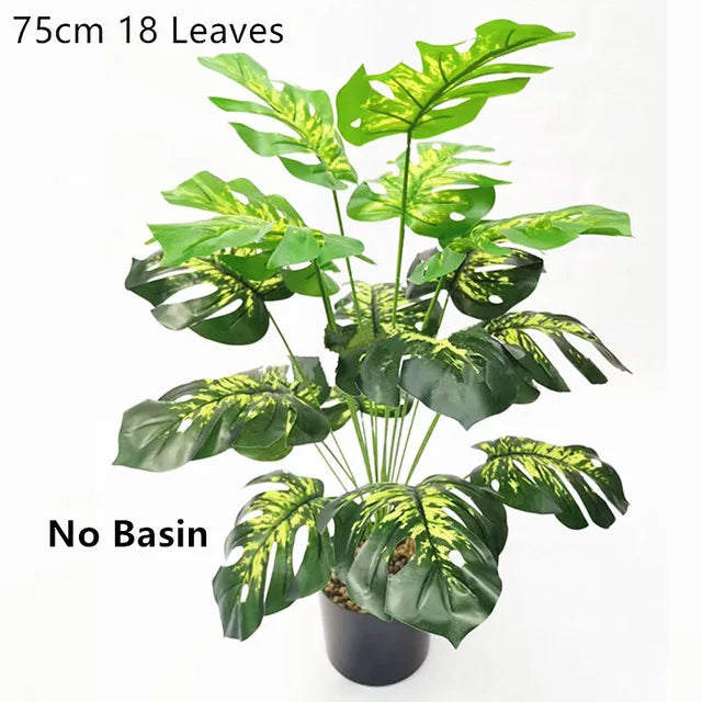 70-85CM Artificial Large Rare Palm Tree Banana Tree Green Simulated Plants Garden Hotel Office Home Decoration