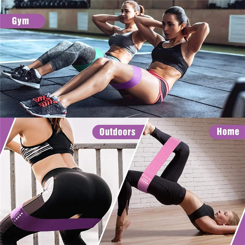 Fitness Elastic Resistance Bands Home training yoga sport resistance bands Stretching Pilates Crossfit Workout Gym