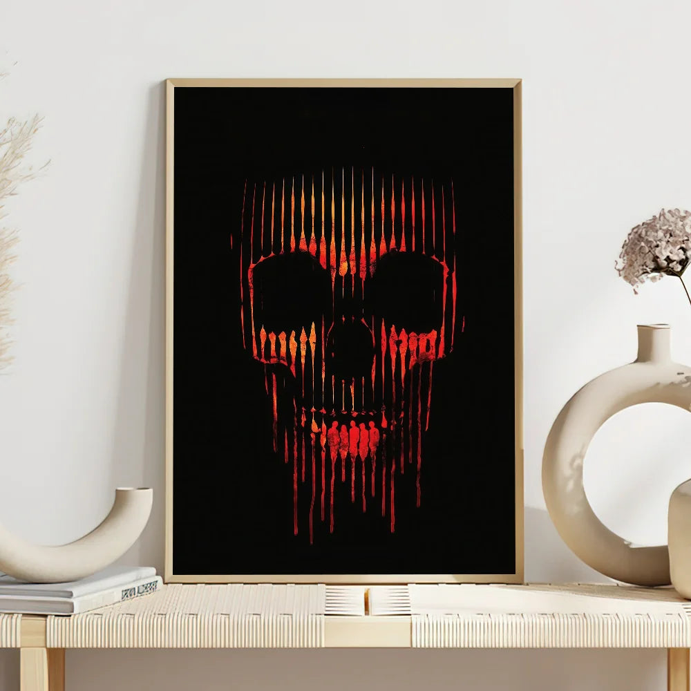 Movie Final Destination Bloodlines Poster Self Adhesive Painting Living Room Office Decoration Bedroom Home Wall