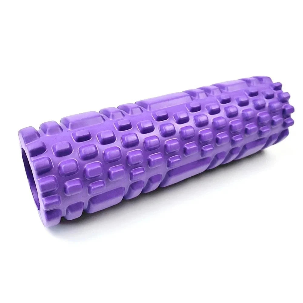 Hollow Foam Massage Roller - Yoga Fitness Column for Muscle Relaxation & Exercise Support Training Companion - Foam