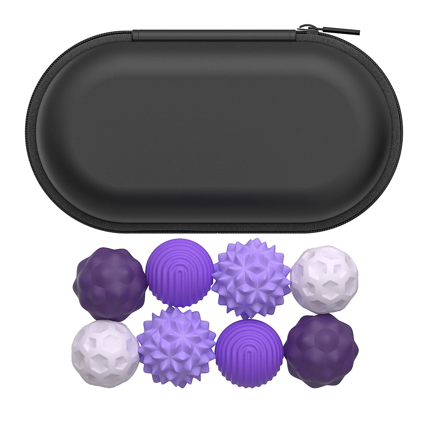 Silicone Magnetic Sensory Balls Fidget Toy Massage Ball Fascia Yoga Fitness Shoulder Hand Foot Massager Hard Membrane