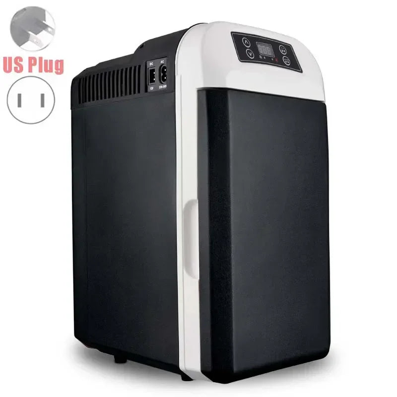 8L Car Home Dual-use Refrigerator Small Refrigerated Refrigerator Cold And Hot Dual Energy Refrigerator Fridge Mute Low