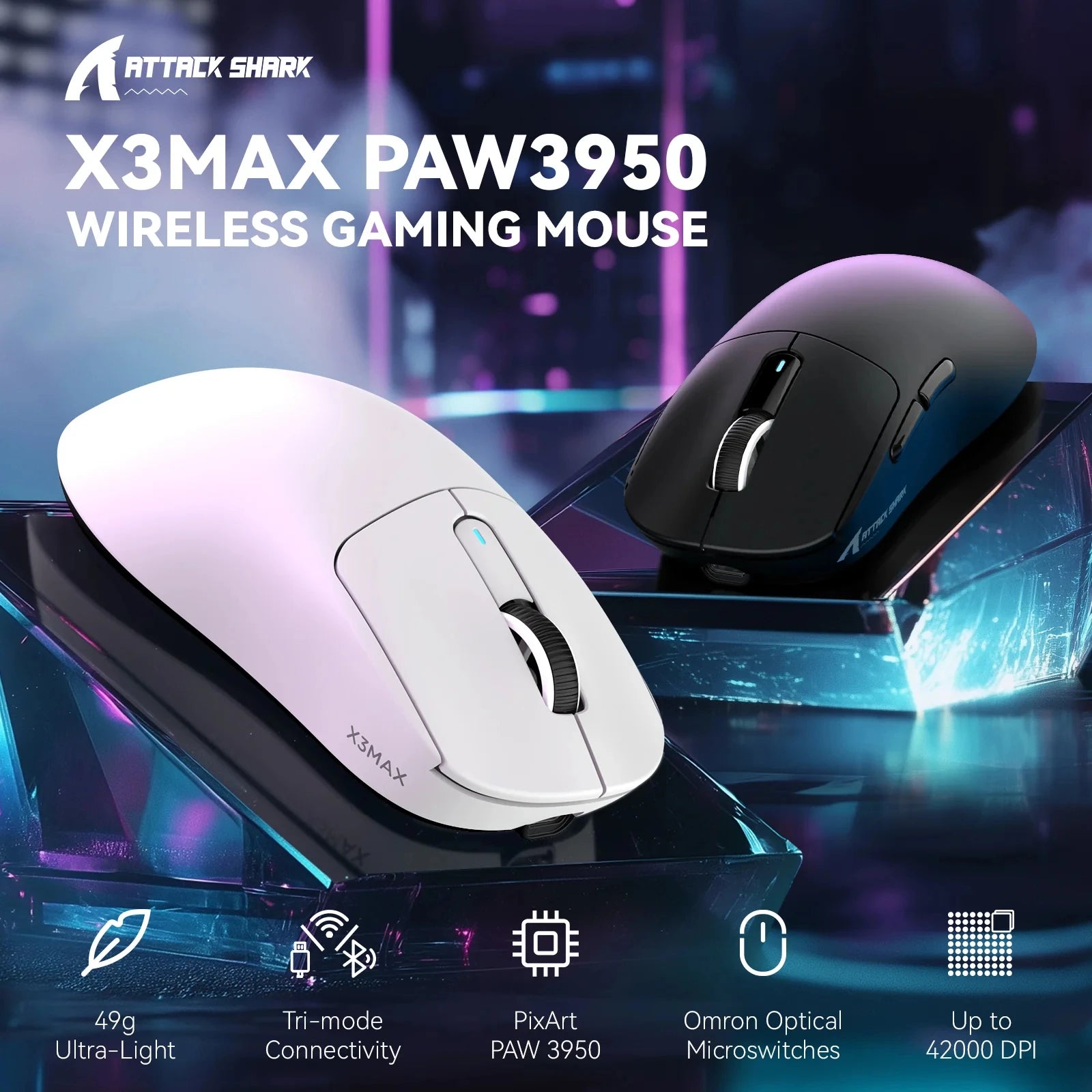 attack-shark-x3max-paw3950-wireless-gaming-mouse