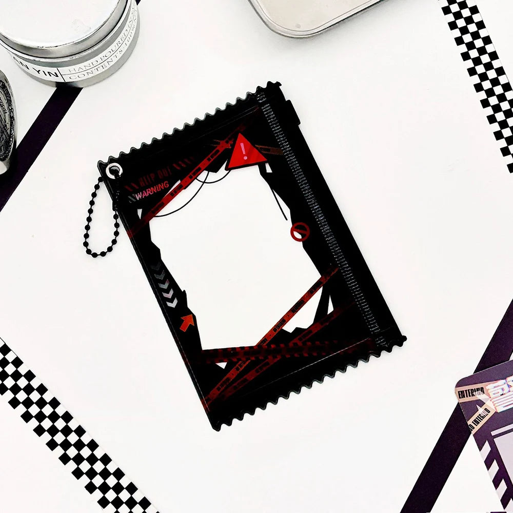 INS Transparent Candy Bag Badge Holder Korean Photocard Holder Display Bag Pendant Idol Photo Card Protective Cover