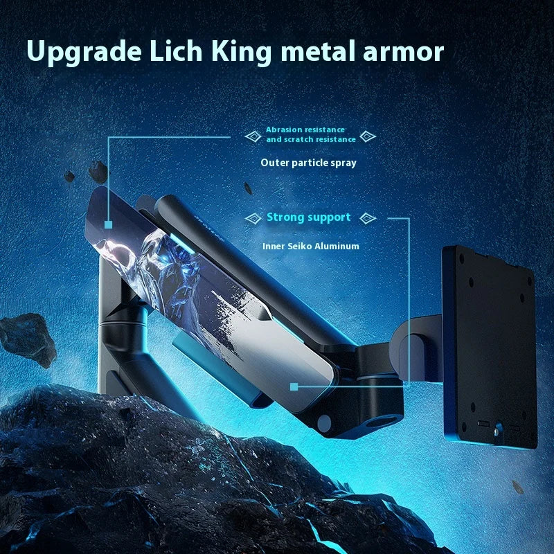 HumaneX T18-BX Monitor Stand Cantilever 20kg Compatible With A 49 Inch Screen Computer Robotic Arm Rgb Custom Monitor