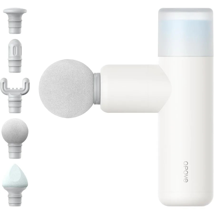 M3 Mini Massage Gun for Back Pain Relief with Facial Mode 7mm Amplitude 4 Vibration Levels Ultralight Portable