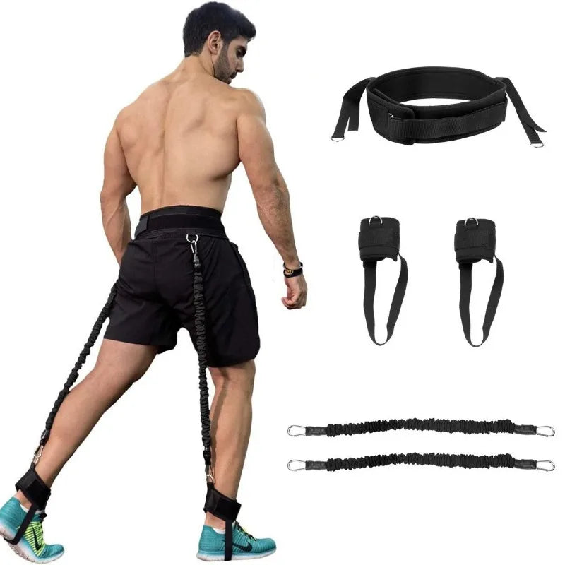 bounce-trainer-jumping-power-resistance-bands-exercise-bands-adjustable-waist-strap-trainer-for-agility-resistance-training