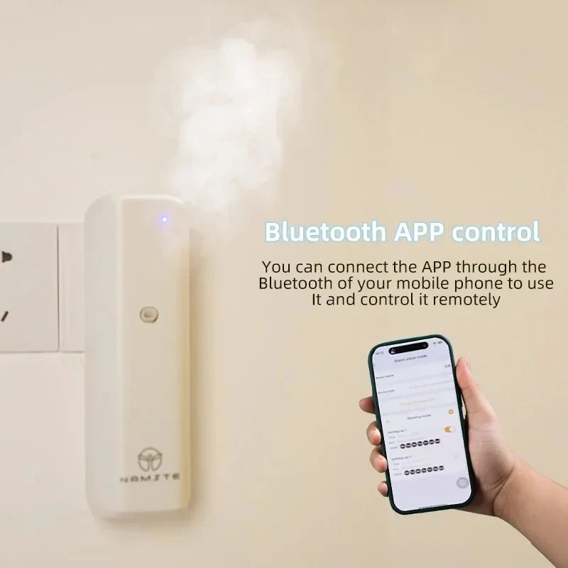 Namste Coverage 300m³ Aromatherapy machine Electric Fragrance Diffuser Bluetooth Home Air Freshener Wall Mounted Air
