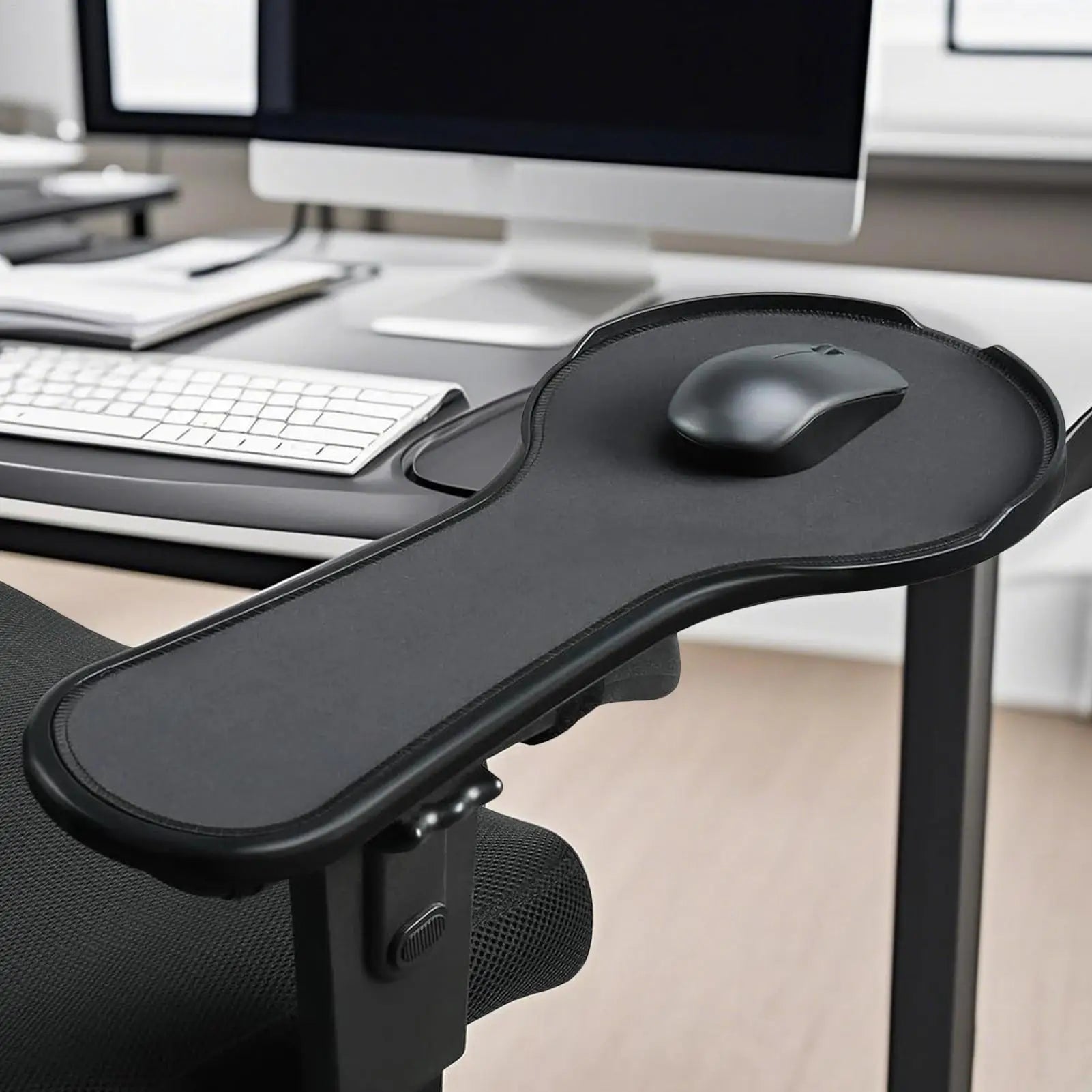 Armrest Desk Extender Computer Arm Support Pad Ergonomic Design Chair Attachment Extension Elbow Mat for Offices Home
