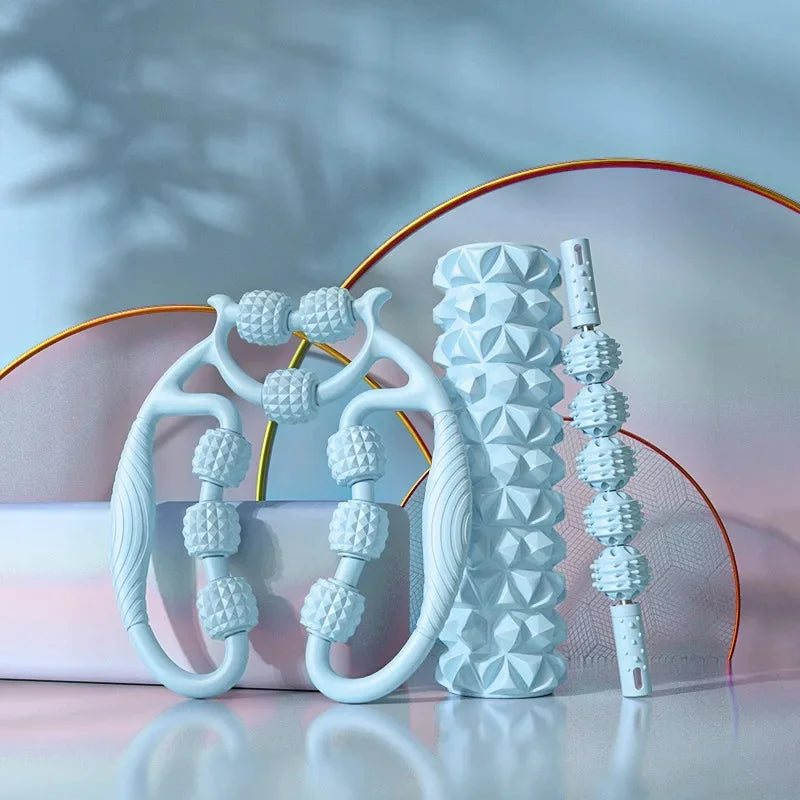 Diamond Foam Axle New Style Roller Slimming Legs Beauty Shaping Deep Massage Yoga Column Muscle Relaxation Equipment