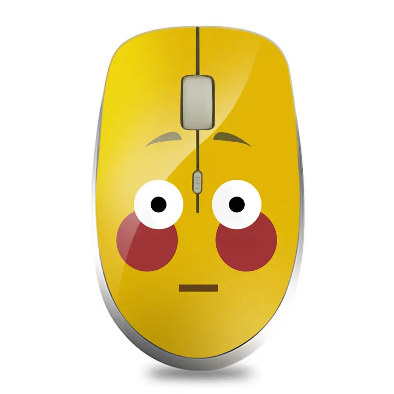 Silent Expression Wireless Mouse for Computers and Laptops - Creative New Wholesale Product Suitable as a Gift