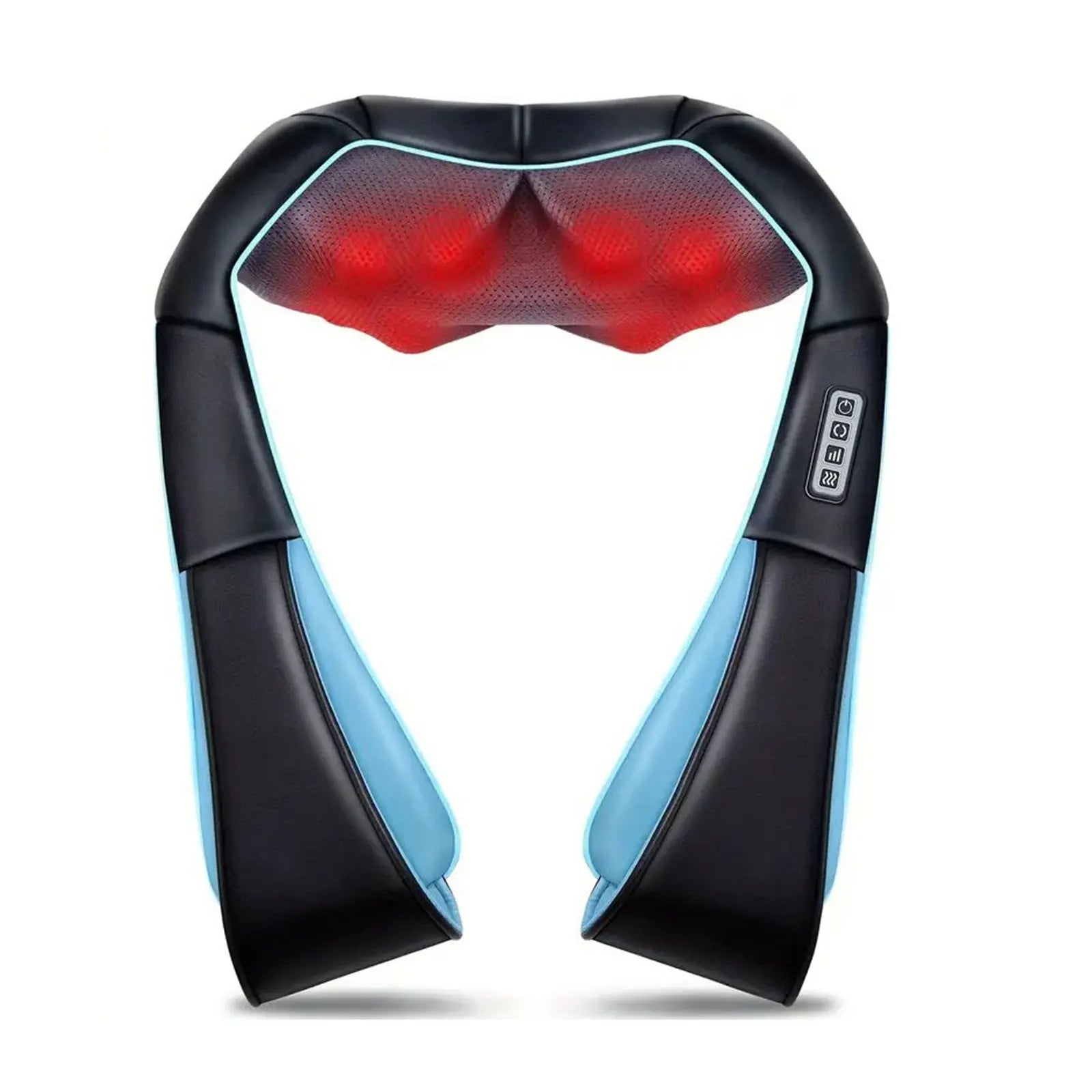 Electric heating massager heating point neck and shoulder massager neck back shoulders waist legs feet and muscles deep