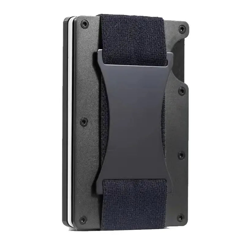 Rfid Business Card Holder Carbon Fiber Card Holder Wallets Men Women Slim Thin Mini Card Case Purse Male Multi Card