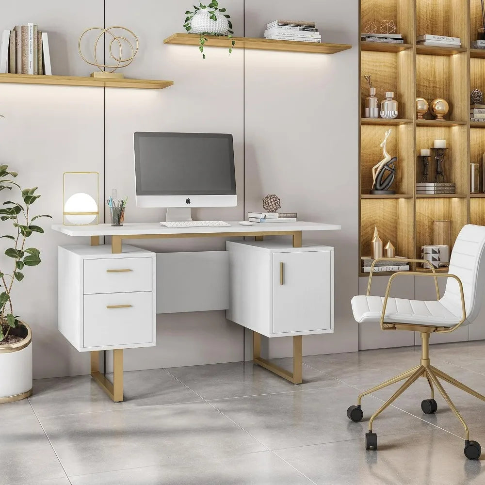 drawers-and-cabinet-51-25-w-modern-office-large-floating-desktop-surface-desk-23-6-d-x-51-2-w-x-29-8-h-white-gold