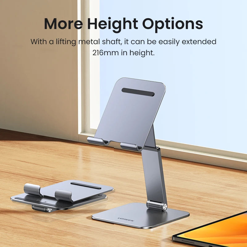 UGREEN Tablet Phone Stand For iPad Pro 2024 iPad Stand Xiaomi Tablet Support Notebook Stand Mobile Phone Holder Tablet