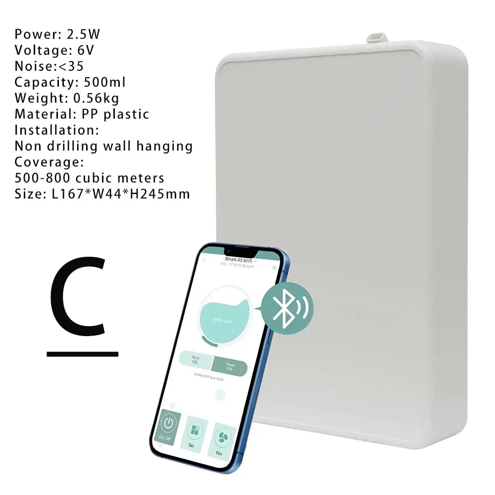 Namste WIFI Bluetooth Essential Oil Diffuser Timer Function Aromatic Fragrance Device for Home Hotel Waterless Aroma