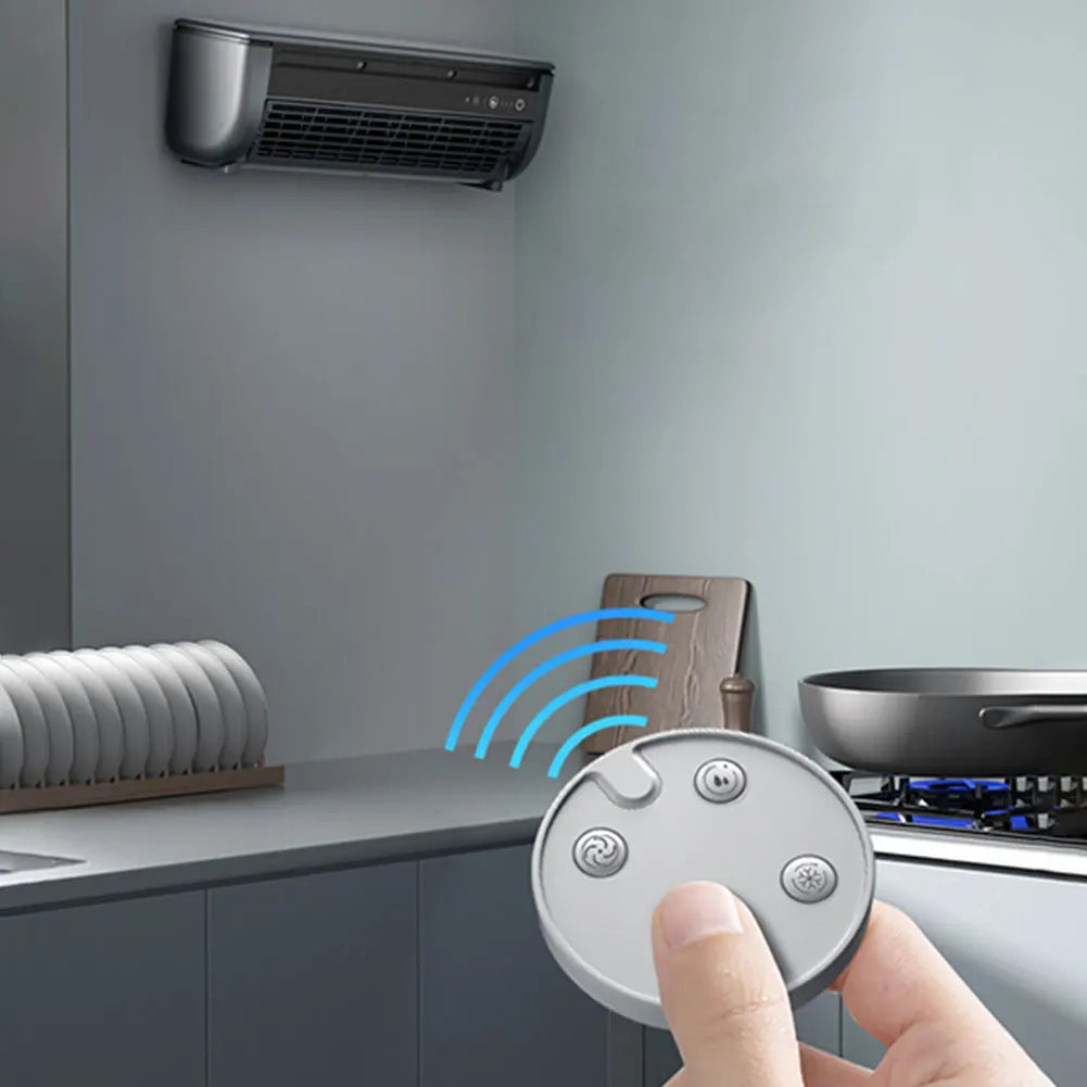 Wall-Mounted Air Cooling Fan 3 Speeds Desk Fan Rechargeable Electric Fan for Home Kitchen Bedroom Office