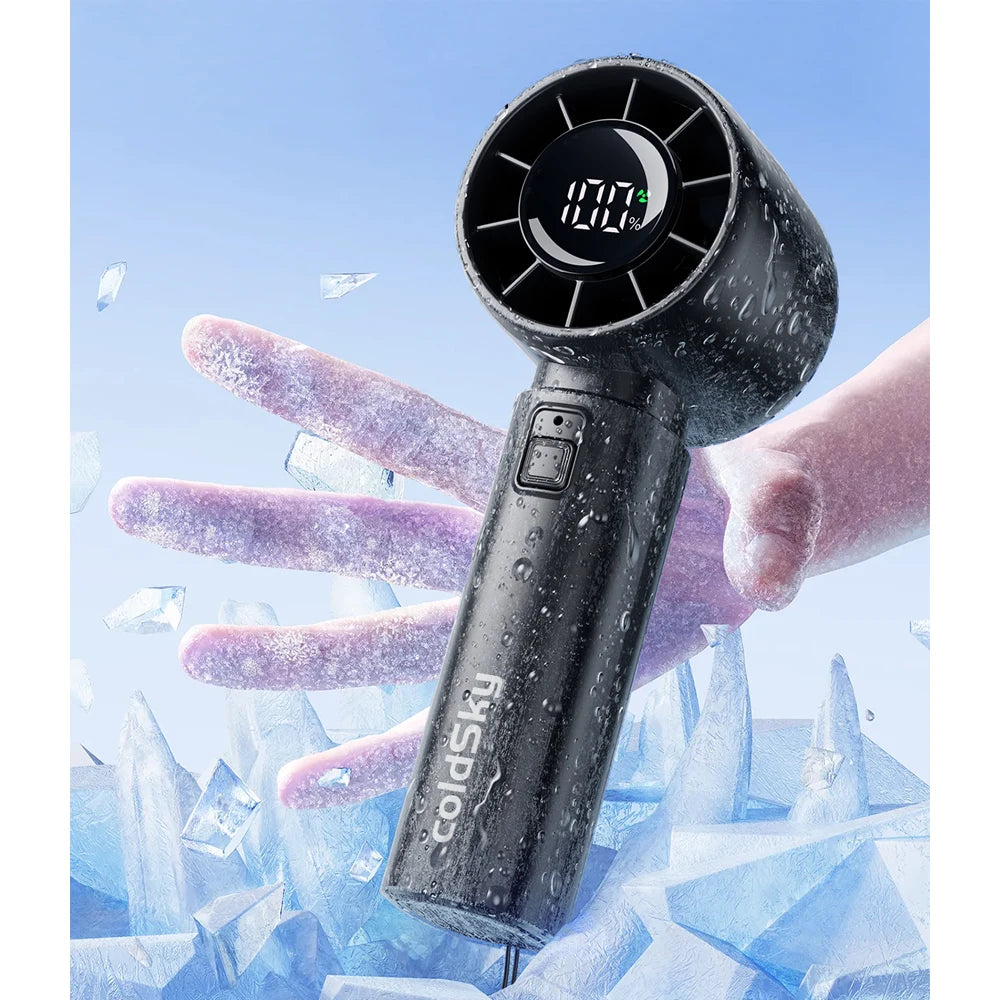 coldsky-handheld-mini-fan-4000mah-battery-portable-rechargeable-fan-with-led-display-5-speed-turbo-fan-for-beach-travel-vacation