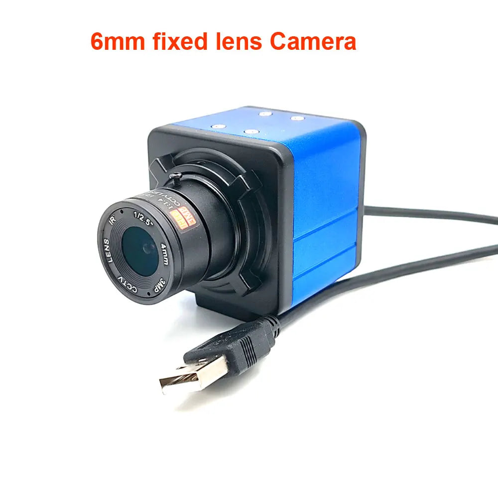 4K 30fps 3840x2160 High Speed 8MP USB Webcam PC Video Camera Industrial 4x Optical 2.8-12mm/5-50mm Varifocal Manual