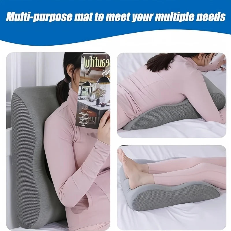 Ergonomic Memory Foam Leg Foot Raiser Pillow Support Cushion Foot Stress Relief Cushion Massage Support Body Pillow