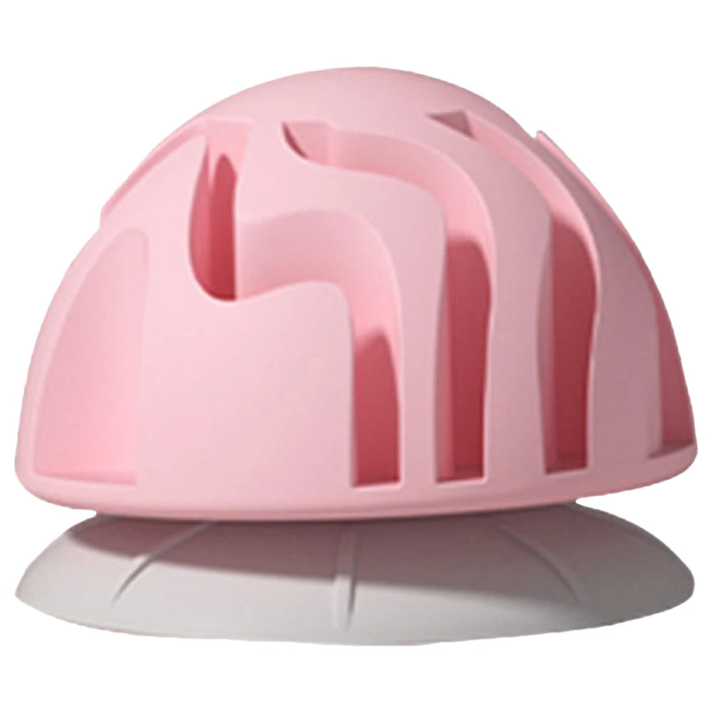 Silicon Trigger Point Ball with Suction Cup Back Sore Muscle Knot Massager Fascia Ball for Deep Tissue Massage Plantar