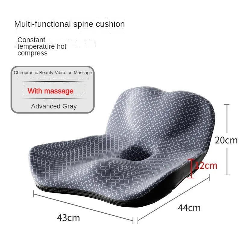 Coccyx Memory Foam Chair Orthopedic Pillow Office Seat Pad Hemorrhoid Treat Car Seat Big Cushion Relief Pain Tailbone