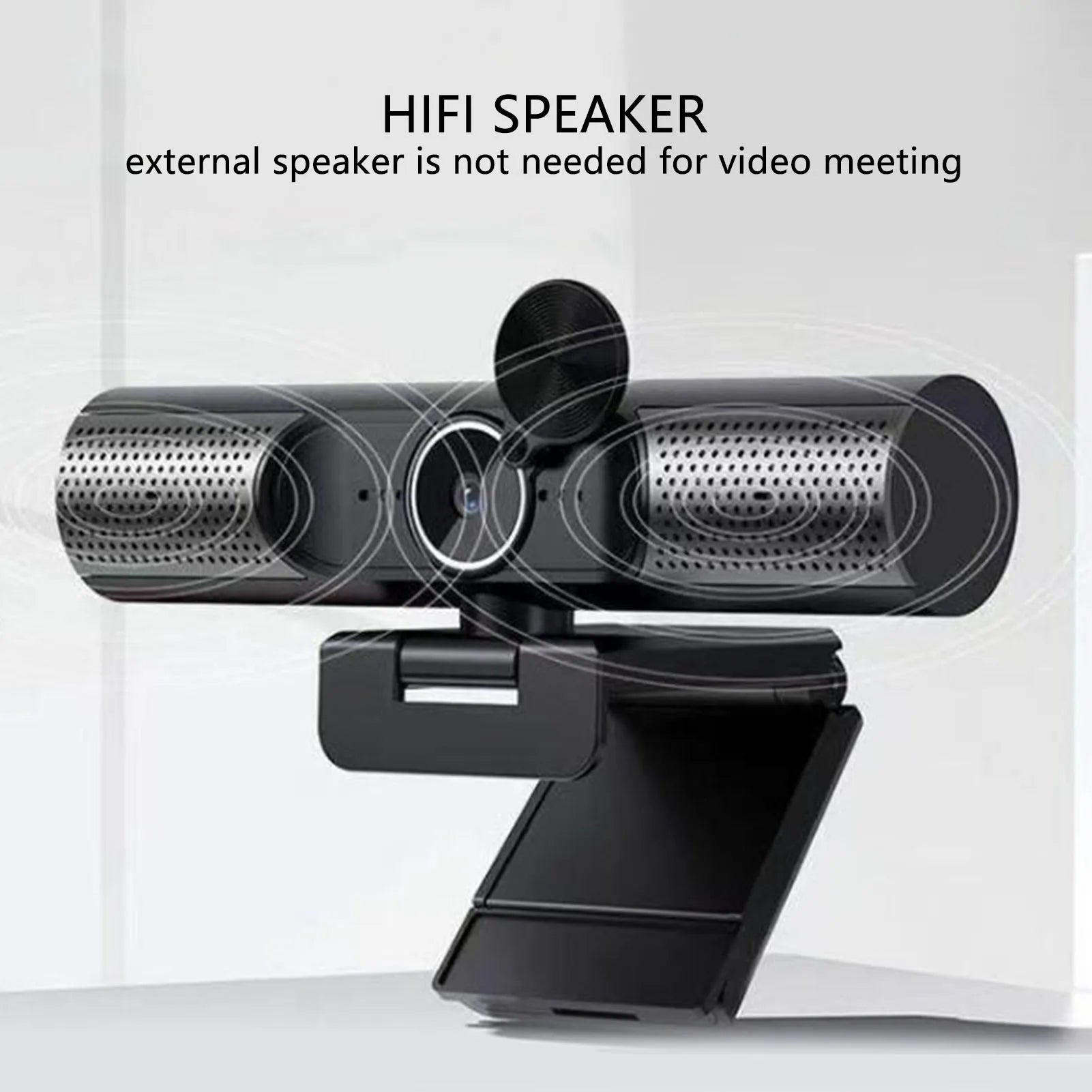 4K Web Cam USB Webcam 2K 1080P 30fps Auto Focusing HiFi Speaker Noise Reduction Mic PC Camera for Desktop Laptop Video