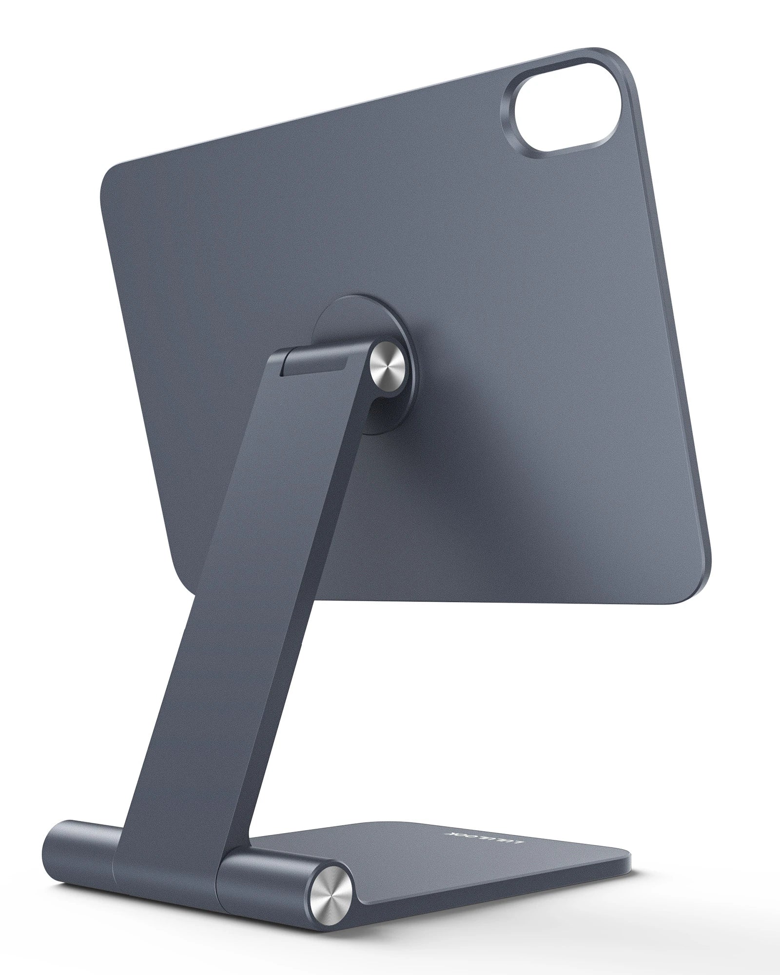 LULULOOK Foldable Magnetic Stand for iPad Mini7 6 Adjustable Desk Holder Aluminum Rotatable Floating Stand for Apple