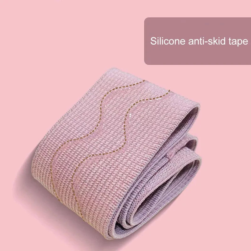 Hip resistance bands anti-slip stretch fitness strips portable glute thigh elastic bands yoga gym equipment