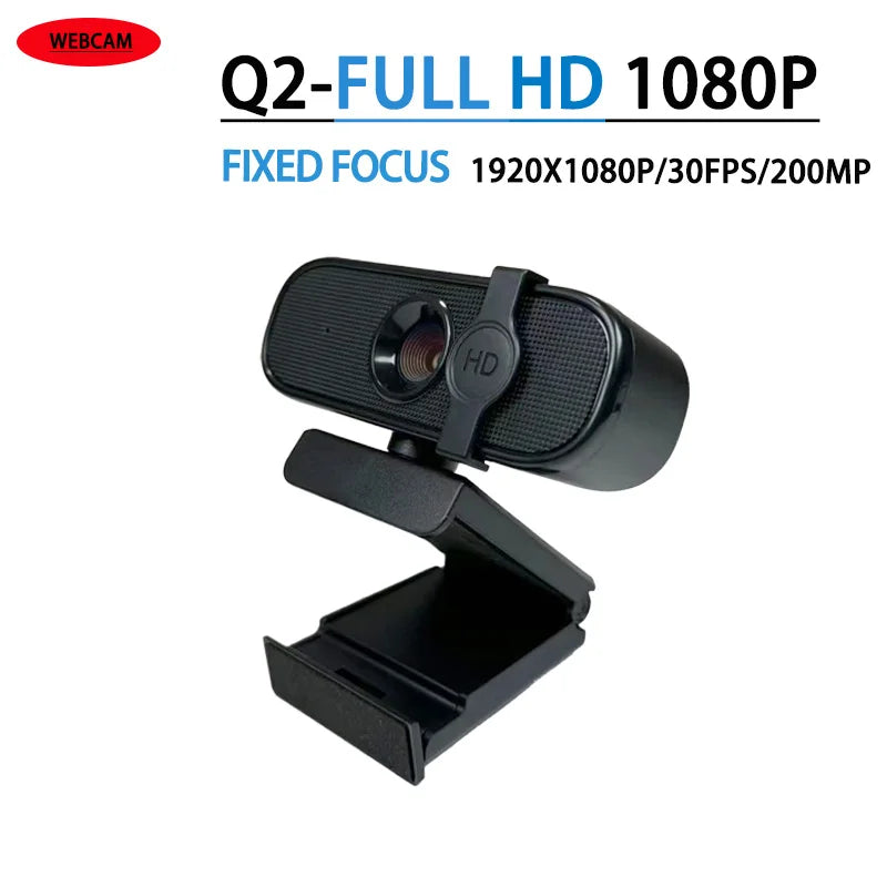EXHQDR WEBCAM 4K/2K/1080P U autofocus suitable for video conferencing webcast. Plug and play built-in noise reduction