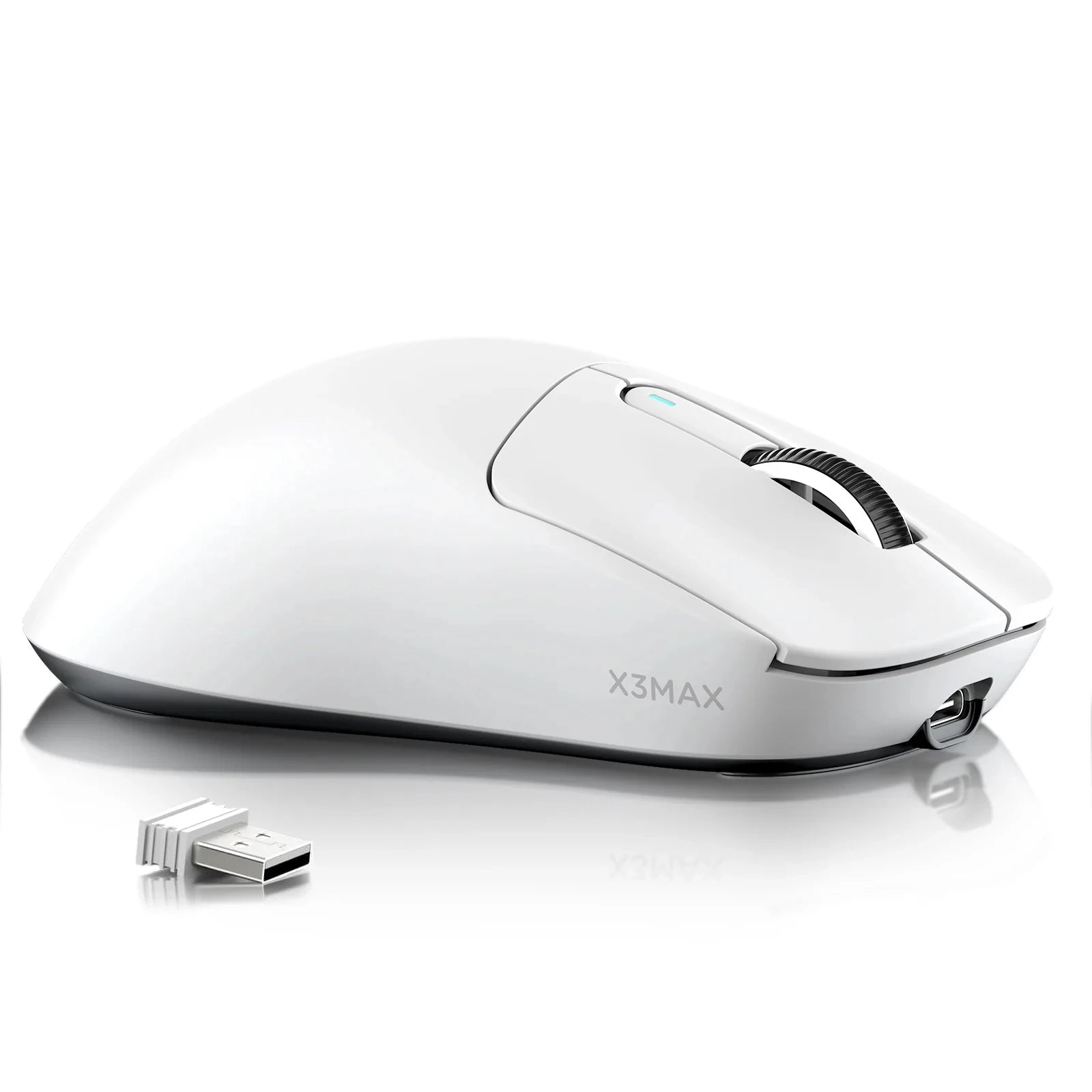 ATTACK SHARK X3MAX PAW3950 Wireless Gaming Mouse - White / United States