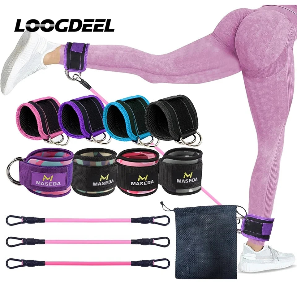 loogdeel-tpe-resistance-bands-ankle-straps-fitness-d-ring-support-ankle-cuffs-yoga-band-gym-guard-leg-strength-safety-extensions