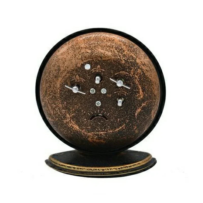 Mechanical Alarm Clock Retro Metal Desktop Clocks Child Bedroom Bedside Table Watches Loud Volume Cute Home Decor Items