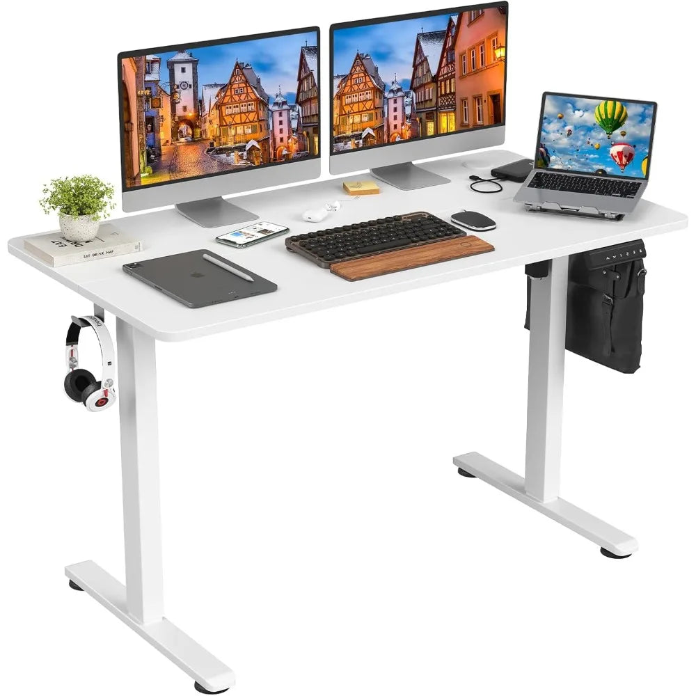 electric-standing-desk-adjustable-height-sit-stand-home-office-desk-with-splice-board