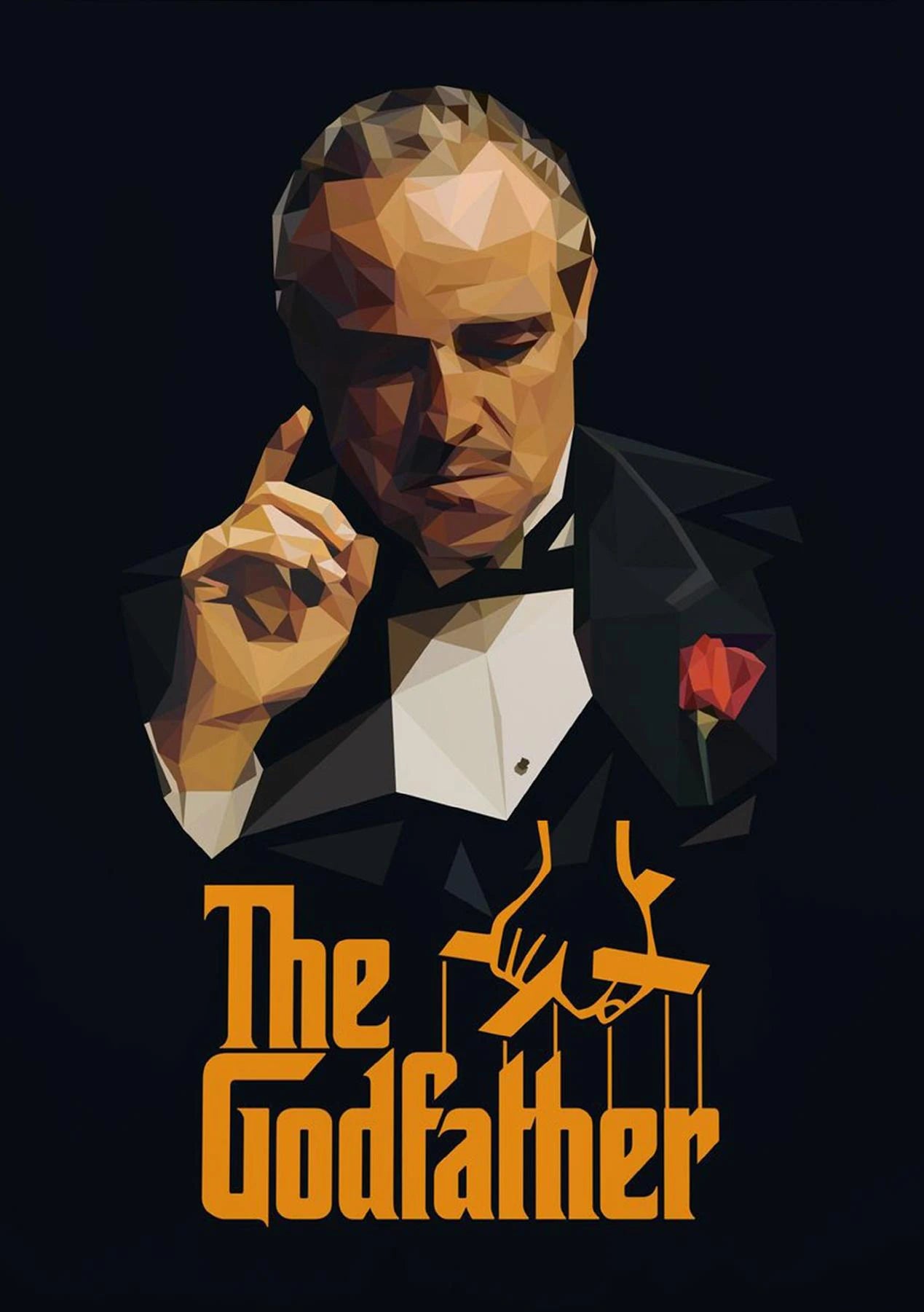 Hot Movie The Godfather Posters Prints Canvas Painting Wall Art Picture Living Room Cinema Office Home Decor - nn-4