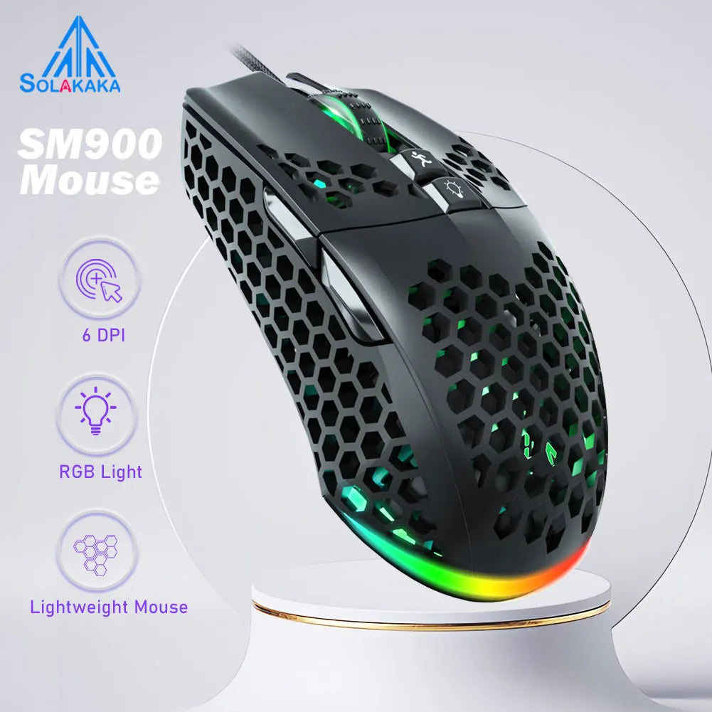 sm900-wired-gaming-mouse-low-latency-12800-dpi-7-buttons-macro-software-honeycomb-mice-for-pc-laptop