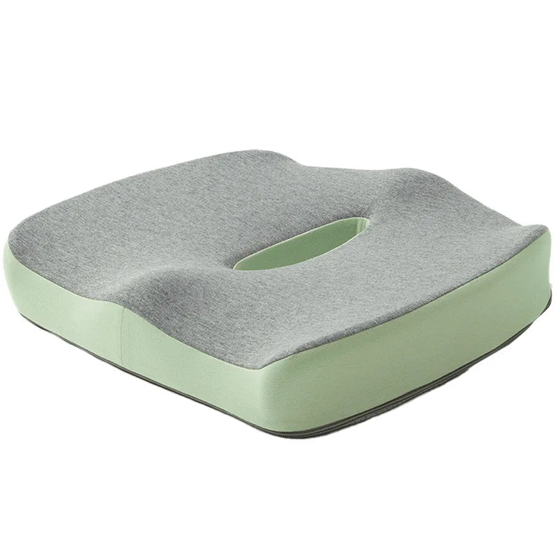 Memory Foam Office Seat Cushion for Long Sitting Orthopedic Comfort Improved Posture Ergonomic Pain Relief