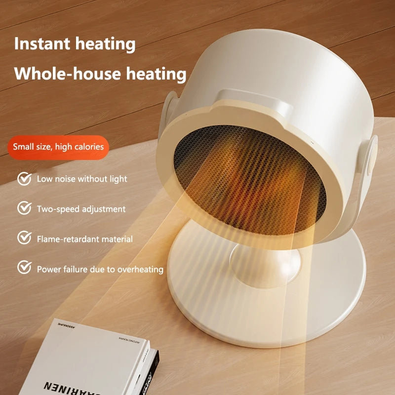 Midea Fast Heating Heater Desktop Portable Energy Saving Mini Electric Warmer Winter Gift For Office Desk Dorm Home