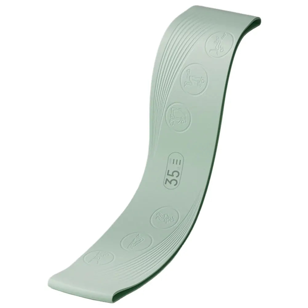 Silicone Resistance Bands with 4 Resistance Levels Workout Stretch Bands for Strength Training for Home Gym Yoga